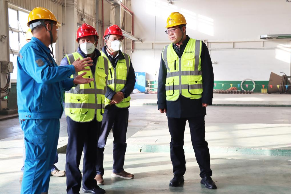 安徽工業經濟聯合會張德山會長一行蒞臨東營海瀛調研